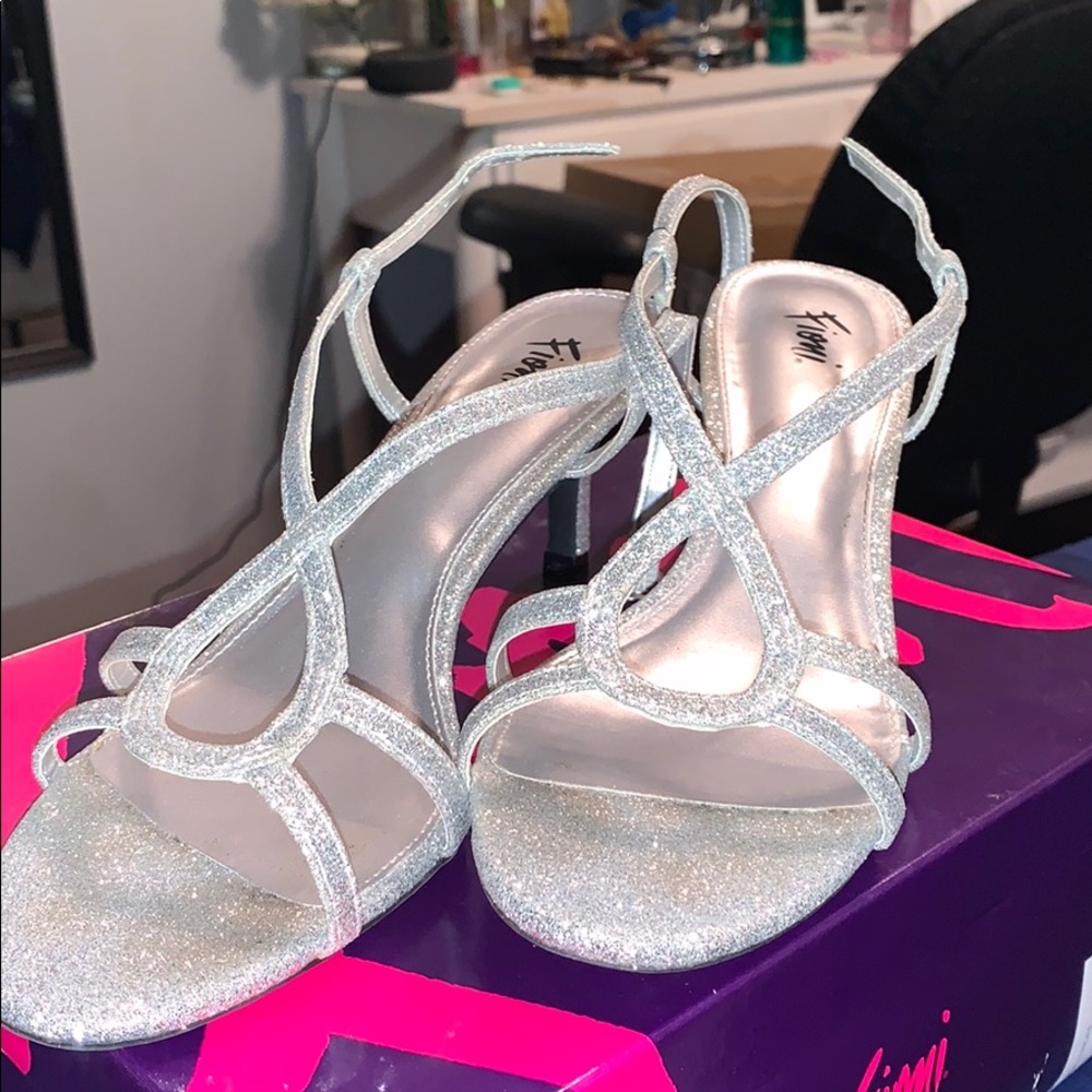 Low Sparkly Heels